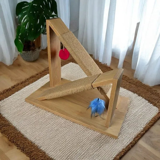Petmoda Scratch Double Bridge Cat Scratcher With Catnip